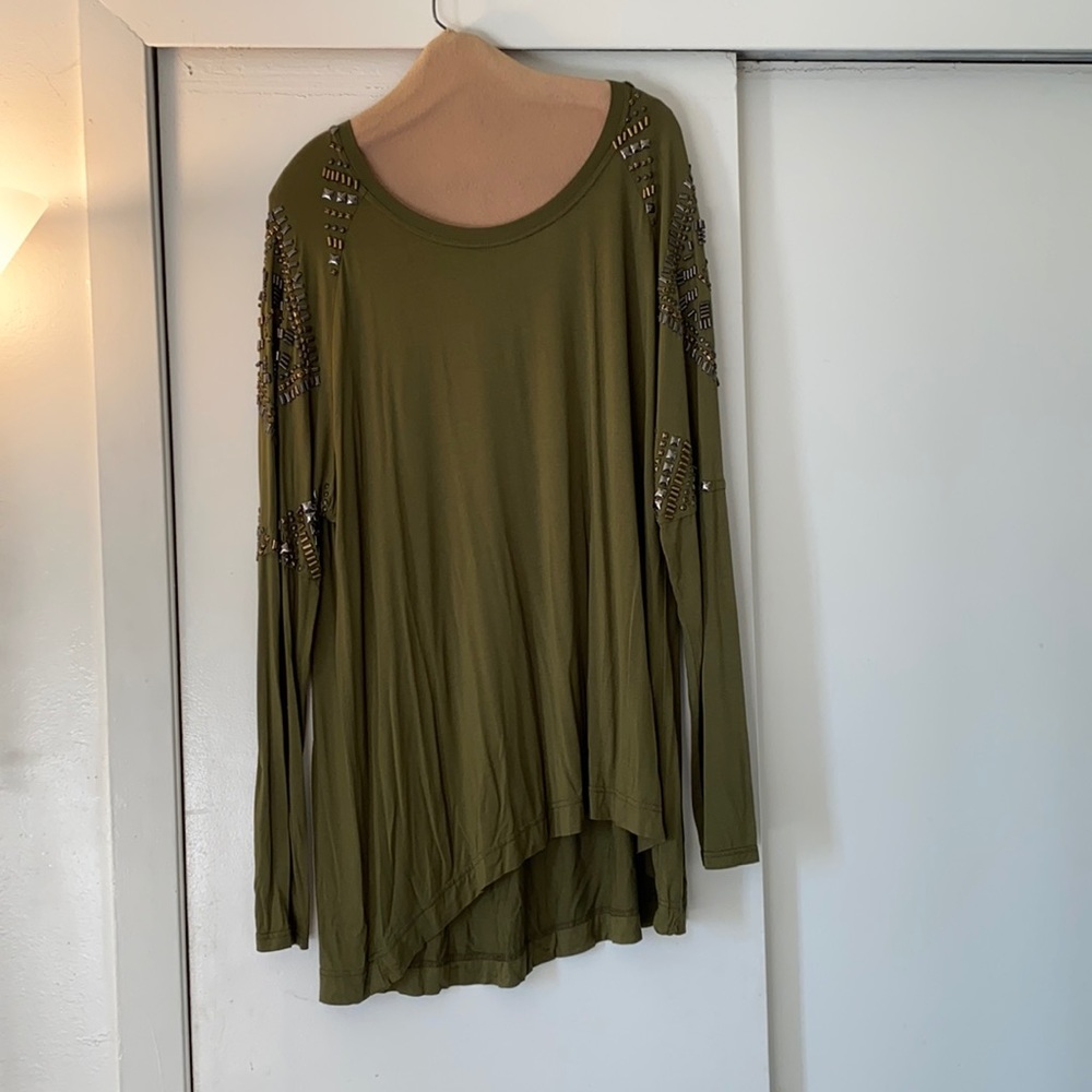 Olive Double D Ranch top